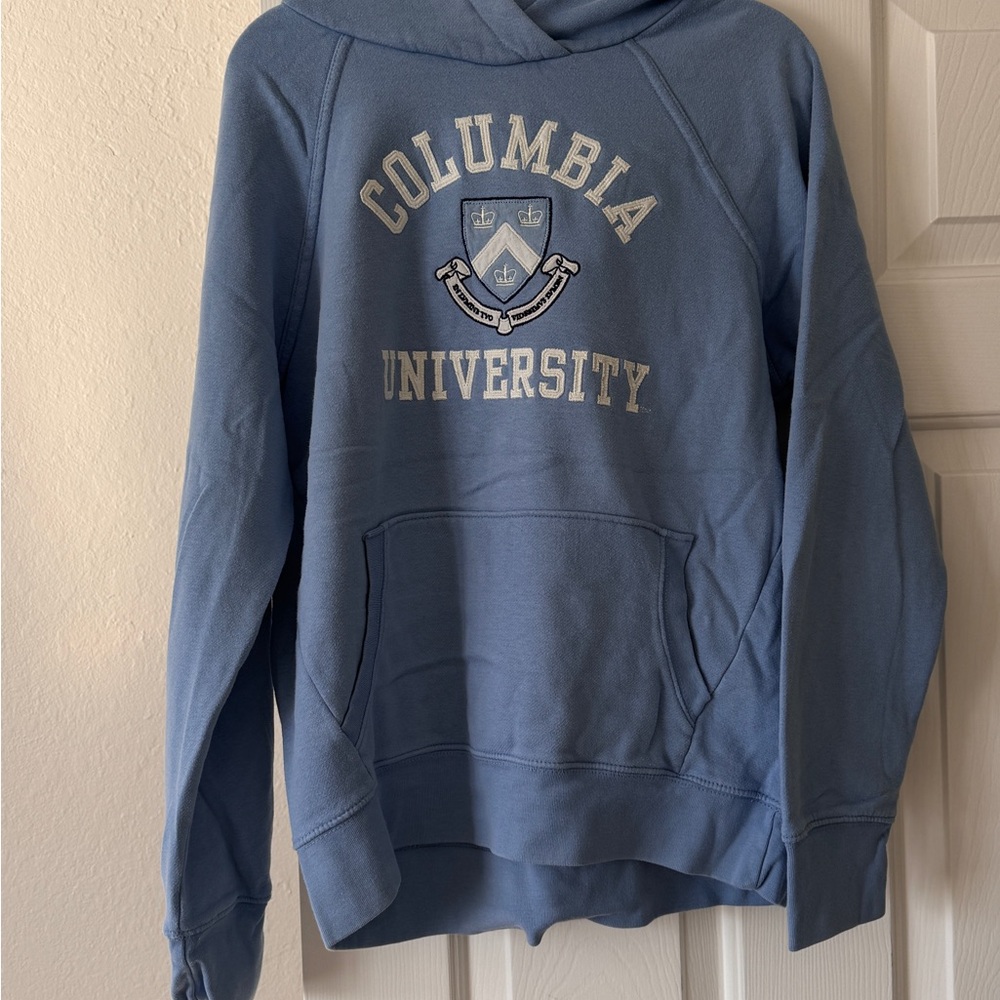 Columbia University Blue Hoodie